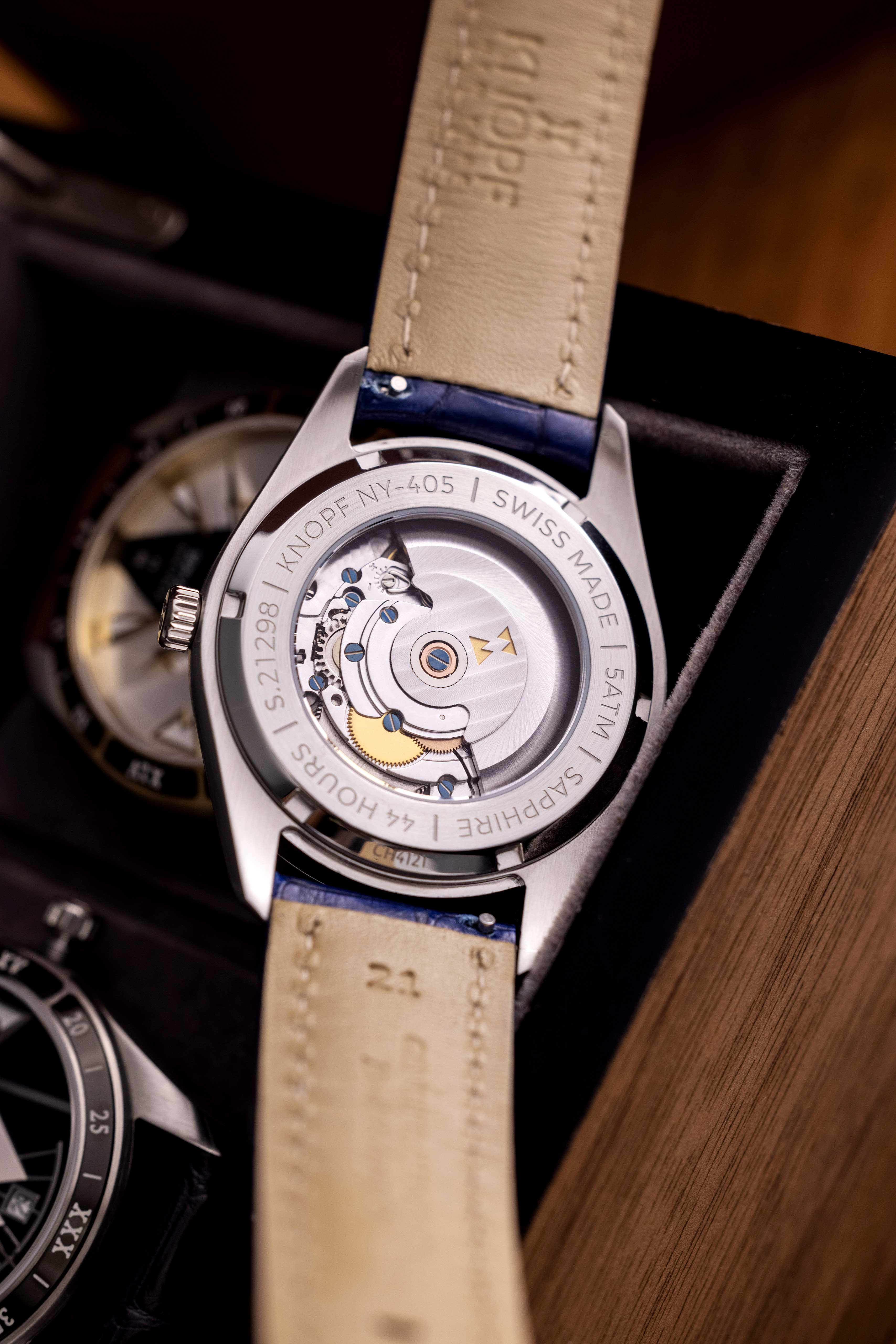 KNOPF NY-405 BLACK LEATHER
