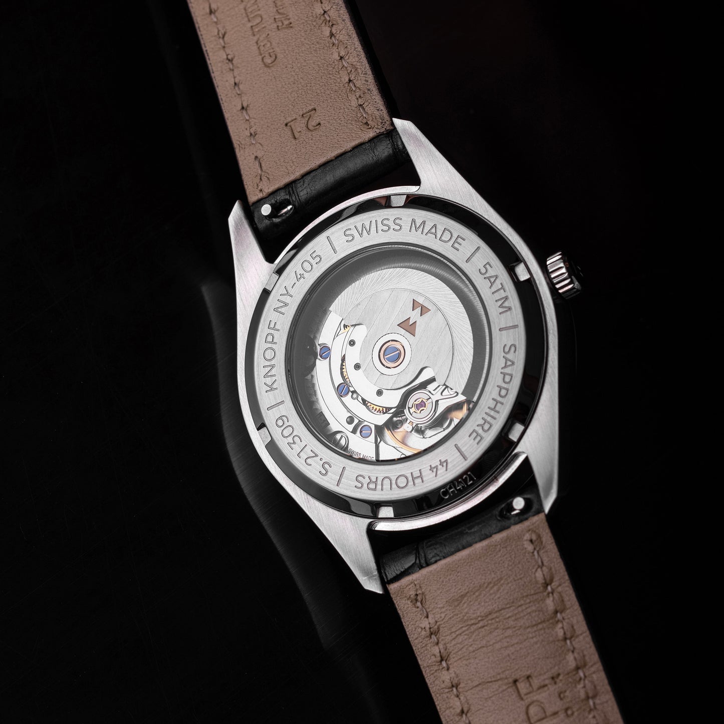 KNOPF NY-405 BLACK LEATHER