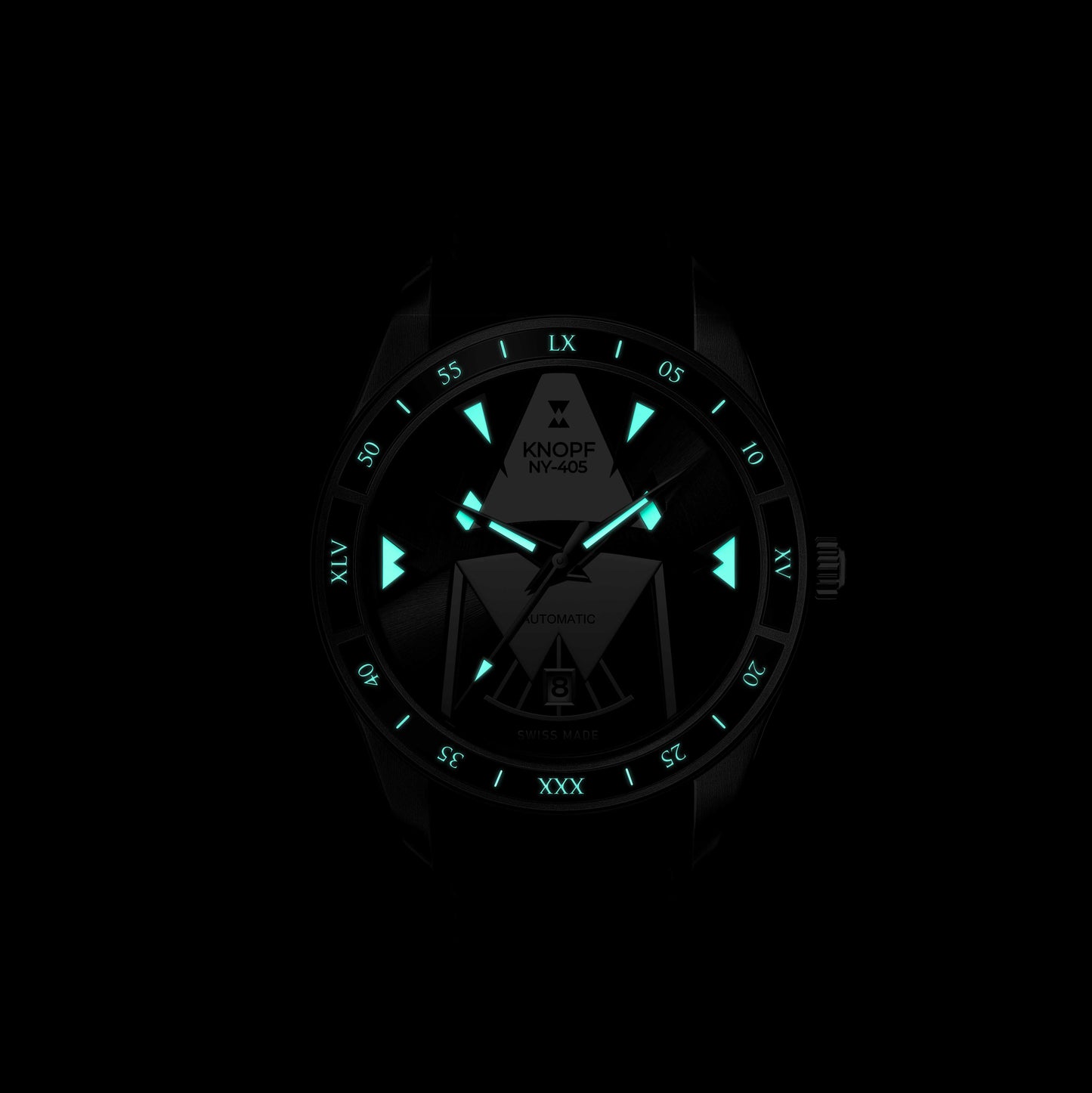 KNOPF NY-405 BLACK LEATHER