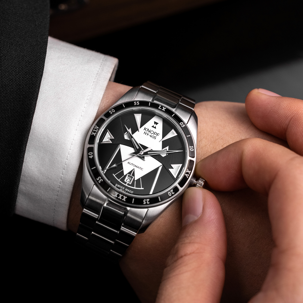 KNOPF NY-405 BLACK STEEL