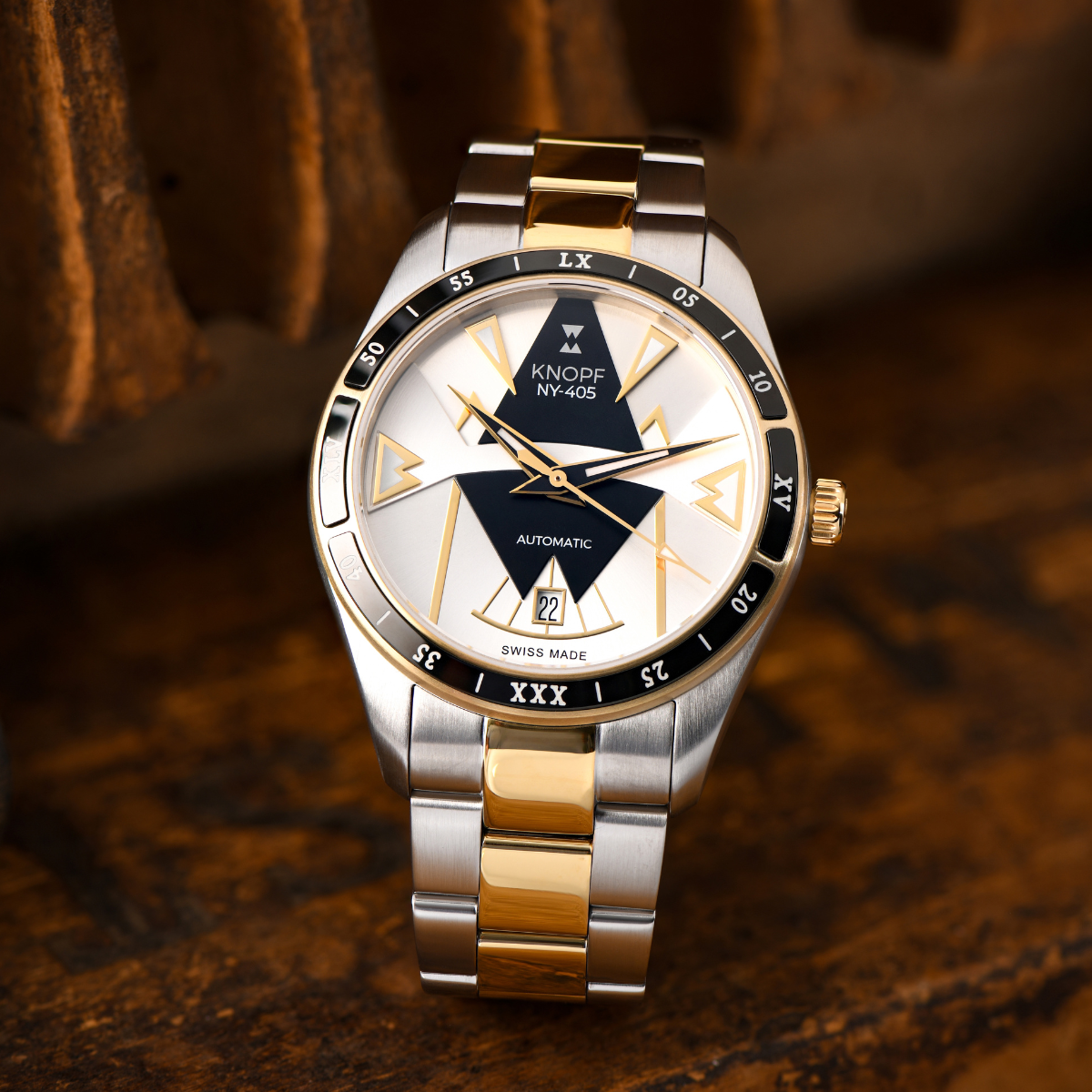 KNOPF NY-405 GOLD STEEL