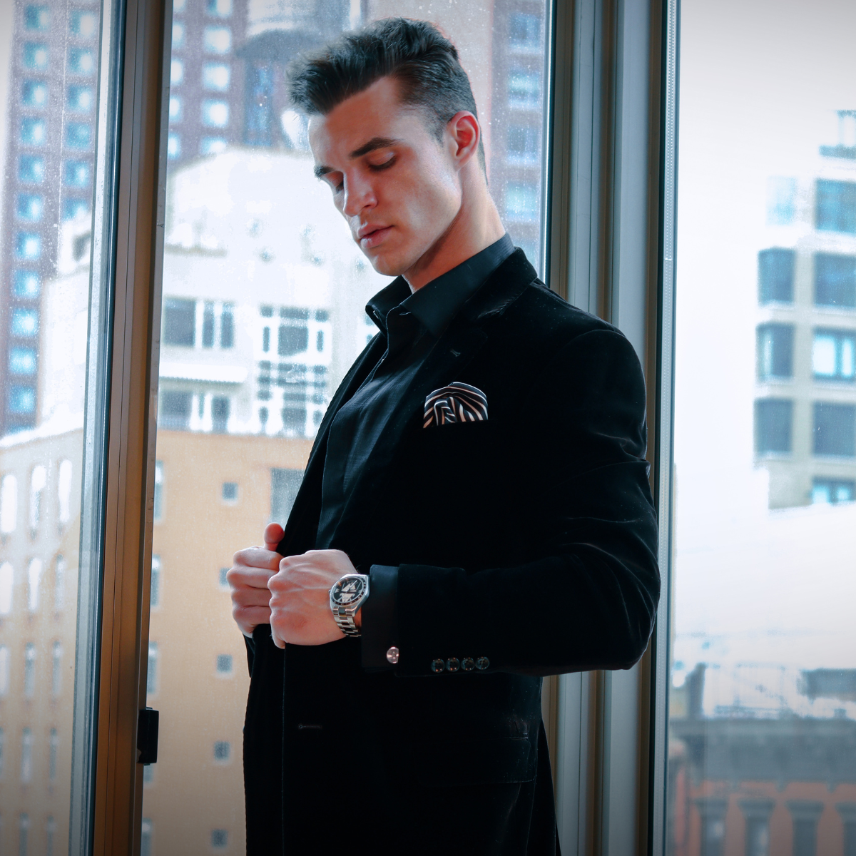 KNOPF NY-405 BLACK STEEL