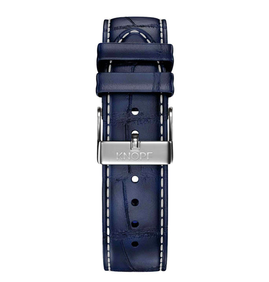 KNOPF BLUE ALLIGATOR STRAP