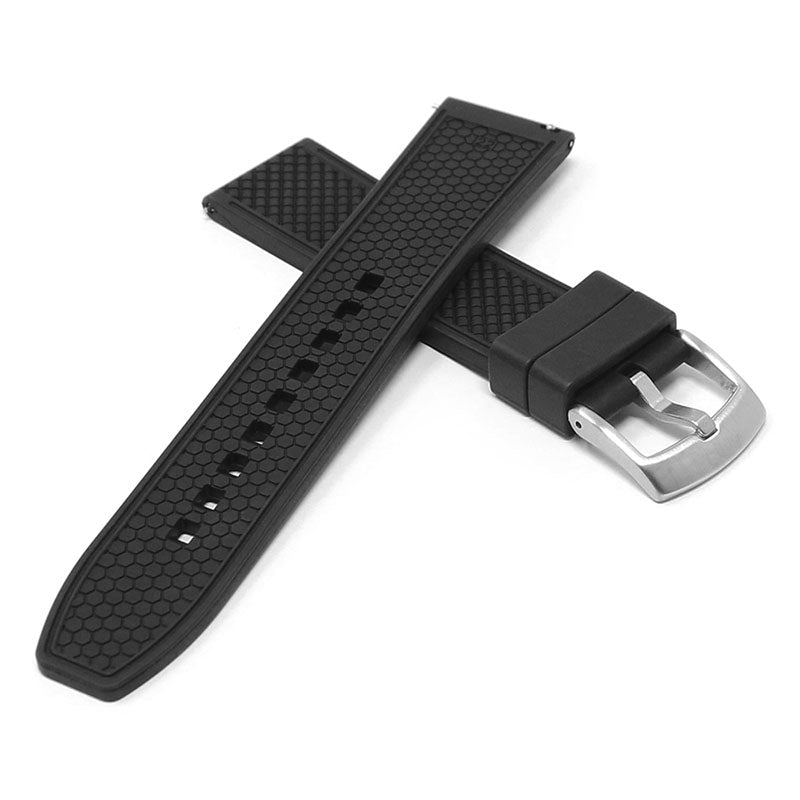 KNOPF BLACK RUBBER STRAP