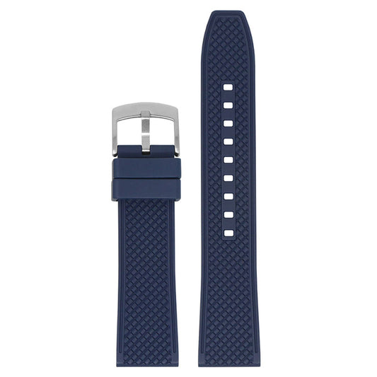 KNOPF BLUE RUBBER STRAP